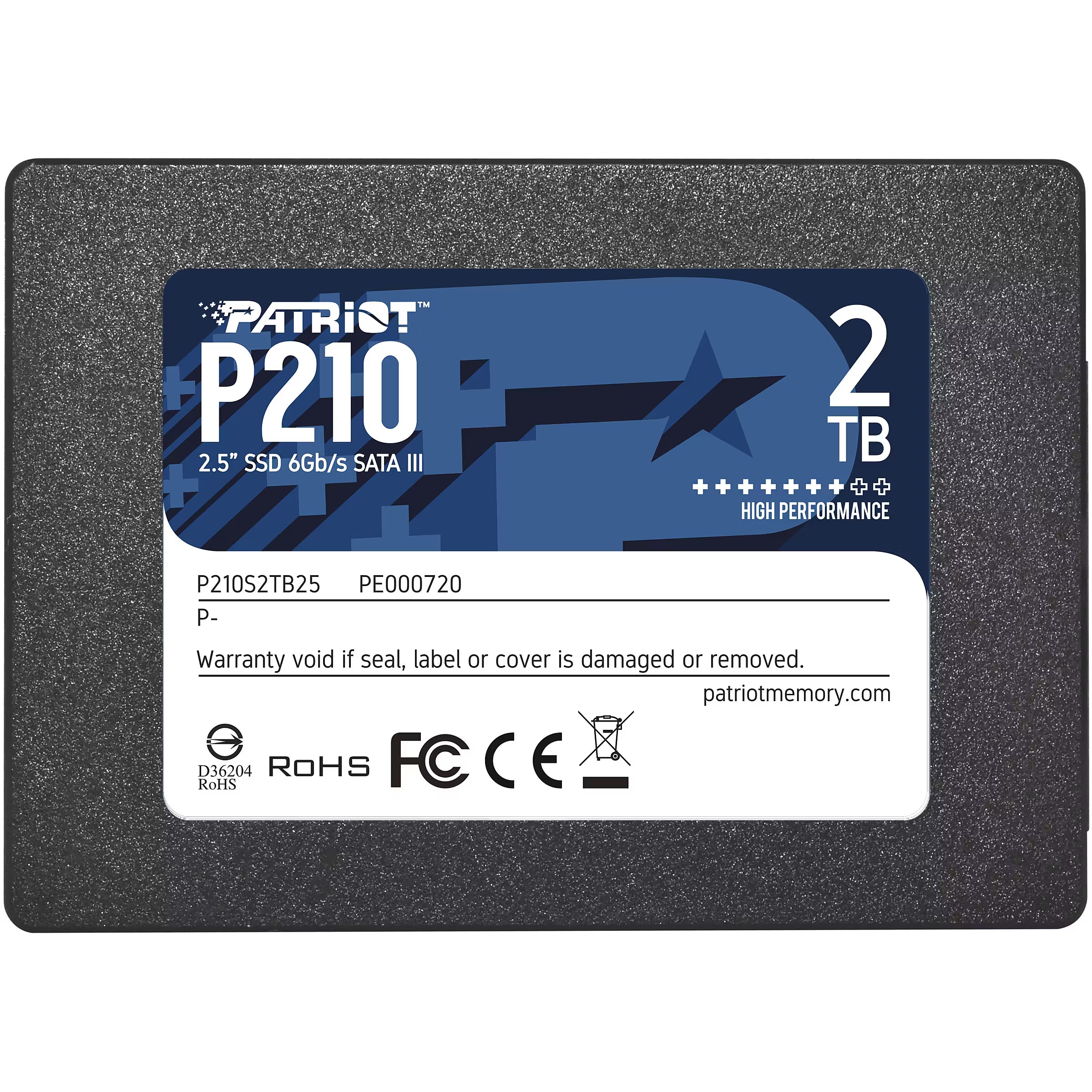 Patriot P210 2TB SATA III SSD